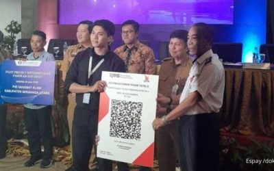 Pemerintah Kabupaten Minahasa Utara Launching QRIS Retribusi Parkir